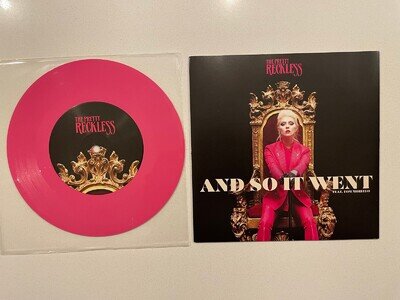 The Pretty Reckless - And So It Went - LTD Ed Rock/Grunge Pink Vinyl Single 2021