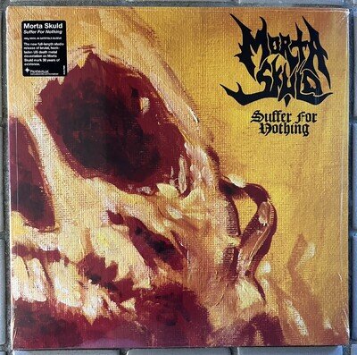 Morta Skuld Suffer For Nothing 180 Gram Black Vinyl LP Obituary NEW SEALED