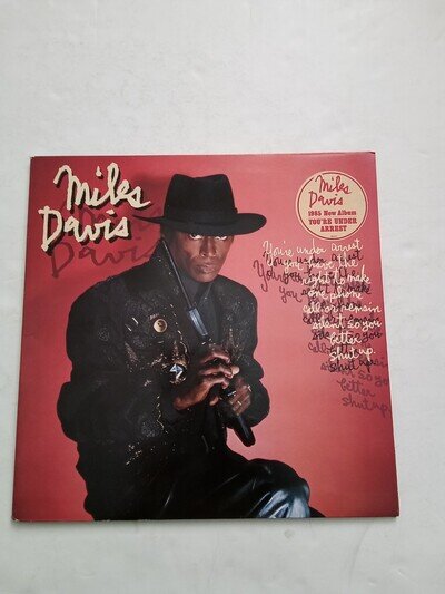 Miles Davis - You're Under Arrest ( First pressing, gatefold and inner sleeve).