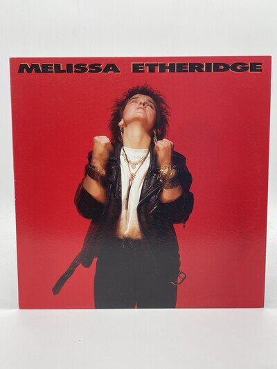 MELISSA ETHERIDGE SELF-TITLED 12" LP VG+ VINYL RECORD ISLAND 1988
