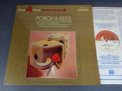 GERSHWIN: PORGY & BESS, SYMPHONIC SUITE LP, LFO, Robert Farnon, LONDON SPC 21013