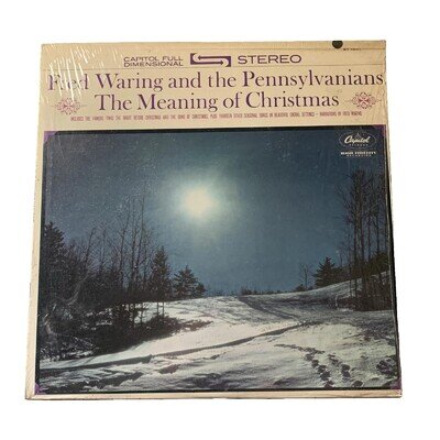 Fred Waring The Meaning of Christmas LP Vinyl Holiday Album