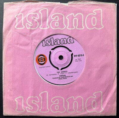 Nirvana - Tiny Goddess 1967 UK 7" Single Push-out