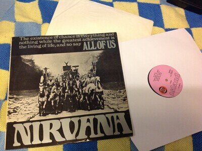 Nirvana – All of us – Original UK Vinyl LP album 1968 (Pink Island)