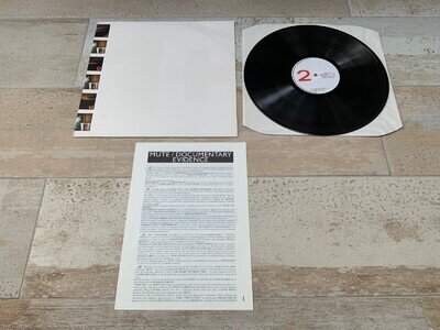 Recoil 1 + 2 UK 12" Vinyl + Mute Brochure 1986 Stumm31 ALAN WILDER Depeche Mode