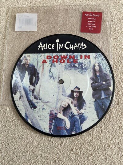 Alice In Chains-Down In A Hole 7” Ltd Edition Picture Vinyl