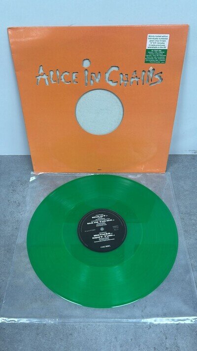 Alice In Chains - Would? 12” Green Vinyl Limited Edition RARE 1992 Layne Staley