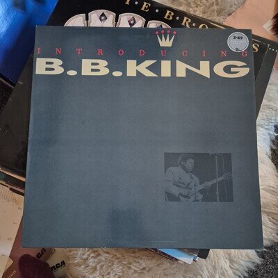 B.B KING Introducing B.B. King 12" Vinyl LP MCA Records 1987 UK