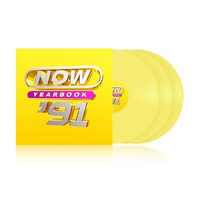 Various Artists : NOW Yearbook 1991 VINYL 12" Album Coloured Vinyl 3 discs