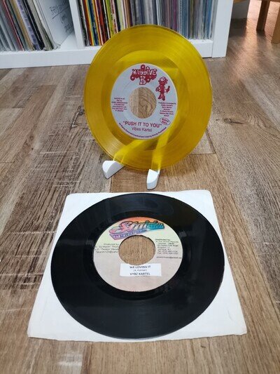 Vybz Kartel - Push It To You / We Loving It 2 x 7" Vinyl Dancehall Records