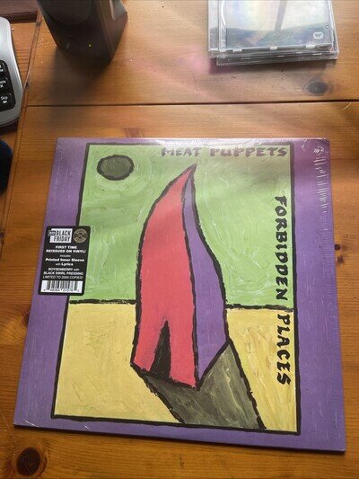 The Meat Puppets-Forbidden Places RSD Black Friday Black Swirl Vinyl New Sealed