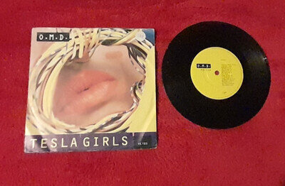 7 inch vinyl: Orchestral Manoeuvres in the Dark - Tesla Girls (1984)