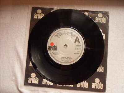 KROKUS HEATSTROKES ARIOLA RECORDS UK 7" VINYL SINGLE RECORD