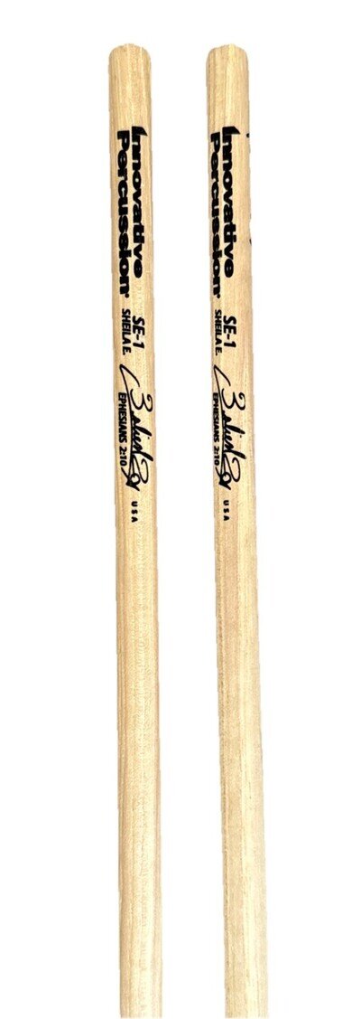 PRINCE & The Revolution Drummer SheilaE. Autographed Rare Drumsticks