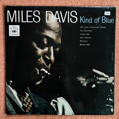Miles Davis Kind Of Blue 12" Vinyl LP Reissue CBS Records S BPG 62066