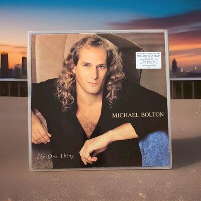 Michael Bolton The One Thing LP Album Vinyl Record 474355 A1/B1 Pop Rock N889