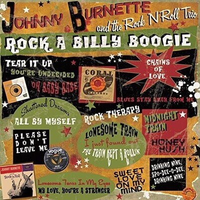 Johnny Burnette and the Rock N Roll Trio Rock A Billy Boogie Double LP Vinyl NEW