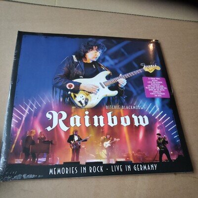 Ritchie Blackmore's Rainbow - Memories in Rock- Live in Germany Vinyl LP NEW