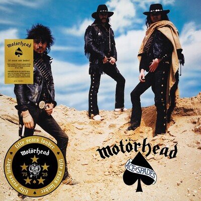 Motörhead : Ace of Spades VINYL 50th Anniversary 12" Album Coloured Vinyl