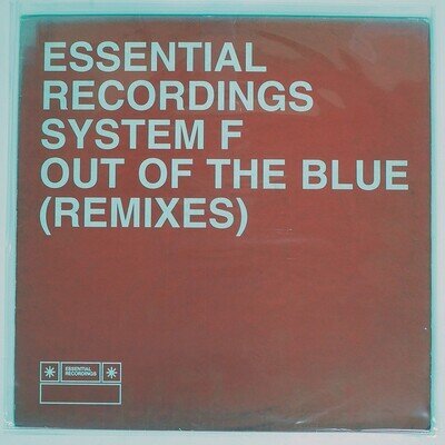 SYSTEM F OUT OF THE BLUE ESSENTIAL RECORDINGS ESPDJ002 UK VINYL 12