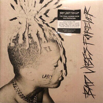 XXXTENTACION - Bad Vibes Forever LP 2020 Bad Vibes NM/NM Black / Bone vinyl