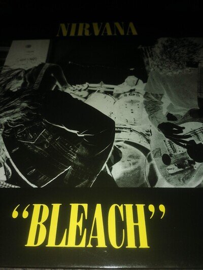 Nirvana bleach yellow vinyl waterfront