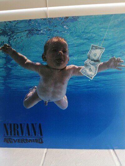 NIRVANA ALBUM NEVER MIND, REISSUE 1991,EU PRESS, GEFFEN.