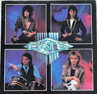 FATE (ex Mercyful Fate) - Self Titled Debut VINYL LP 1985 Capitol Exc Cond! DB1