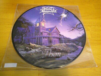 KING DIAMOND LP THEM PICTURE DISC Metal Blade 2018 SEALED NEW MERCYFUL FATE HTF