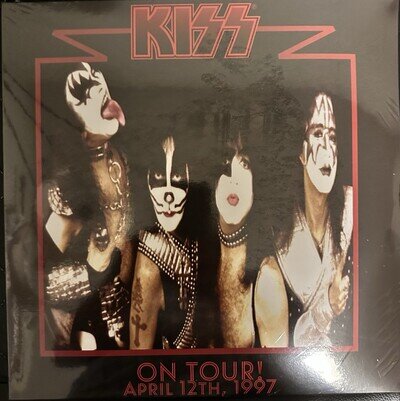 Kiss - On Tour April 12th 1997 - 3LP colored Vinyl 6th Side Picture Disc