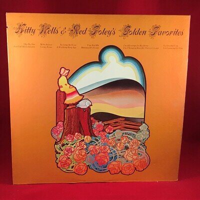 KITTY WELLS & RED FOLEY Golden Favorites - 1980 USA VINYL LP MCA record