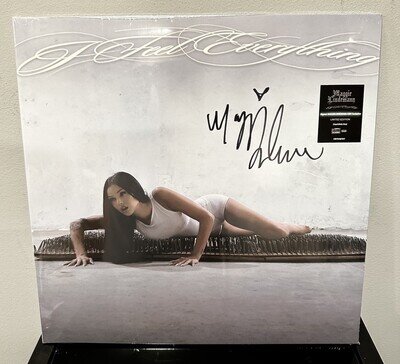 Maggie Lindemann I Feel Everything LP Cloud White Vinyl Signed *Ships Free*