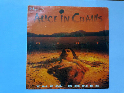 Alice In Chains Them Bones 7" Single PROMO Spain Release Single Sided 1992