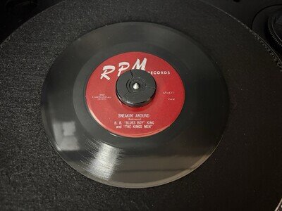 B.B King Sneakin’ Around / Every Day I Have The Blues US 1954 7” VG+