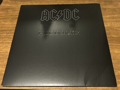 AC/DC -Back in Black 50th Anniversary - 12" Gold Vinyl Album