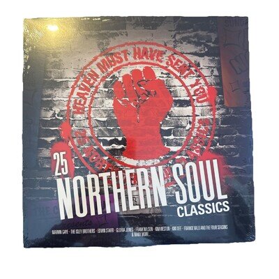 New & Sealed Rare - 25 Northern Soul Classics - Various Artist - 2x Vinyl - 2018