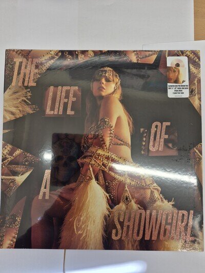 Taylor Swift The Life Of A Showgirl Summertime Spritz Pink Vinyl & Giant Poster