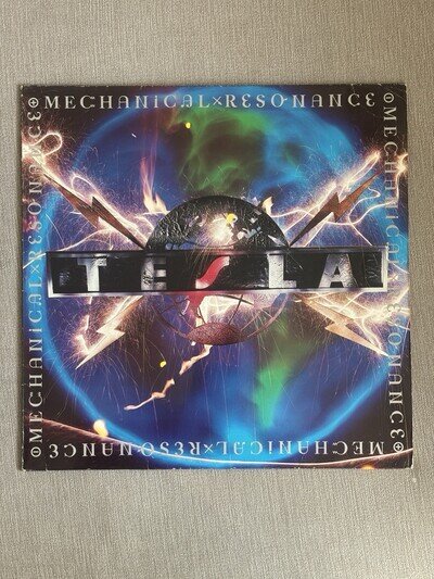 Tesla – Mechanical Resonance LP 1986 Geffen 924-120-1 Vinyl