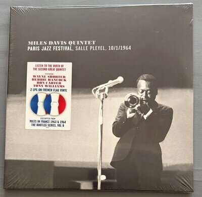 Miles Davis - Paris Jazz Festival 64 2x Tricolour Vinyl New/Sealed
