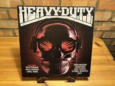 Heavy Duty - Fame - 1985 - 12" Vinyl Record LP - VG+/VG Heavy Metal Compilation