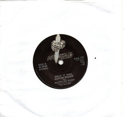 Alvin Lee Band:Rock 'N' Roll guitar picker/Dangerous world:UK Avatar:1981
