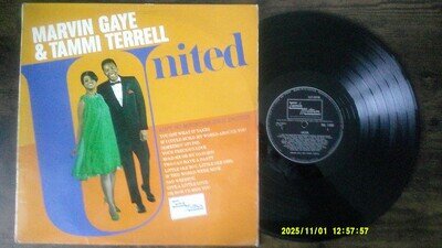 MARVIN GAYE & TAMMI TERRELL - UNITED - VINYL LP.