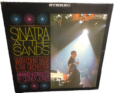 FRANK SINATRA Sinatra At The Sands 1970's GERMAN REPRISE 2 X LP REISSUE