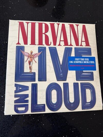 Nirvana - Live and Loud - double - LP VINYL NEW SEALED