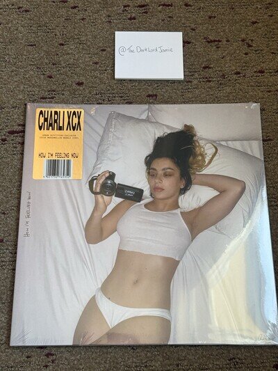 Charli XCX How I'm Feeling Now Cocoa Marshmallow Marble Vinyl (Urban Outfitters)