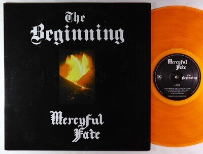 Mercyful Fate - The Beginning LP - Metal Blade Orange Wax Reissue VG++
