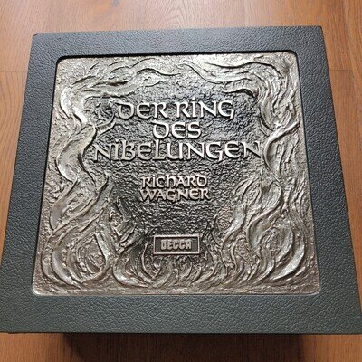 Wagner Der Ring des Nibelungen Solti 1960s Decca Special Presentation Set 22 LP