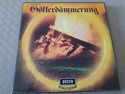Wagner, Gotterdammerung. Decca SET 292/7,NB. 6LP Box Set.UK Stereo. With Booklet