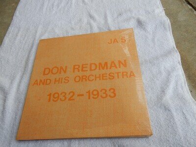 SEALED JAZZ DON REDMAN & ORCHESTRA LP" 12" 331/3 RECORD