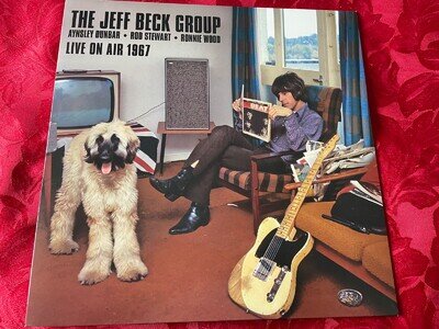 JEFF BECK GROUP - LIVE ON AIR 1967. 2018 VINYL LP + INNER *PLAYED ONCE*